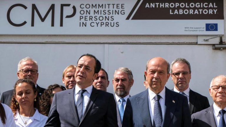 Christodoulides and Tatar unite in appeal for information on missing persons