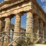 greek altar found in segesta site sicily italy