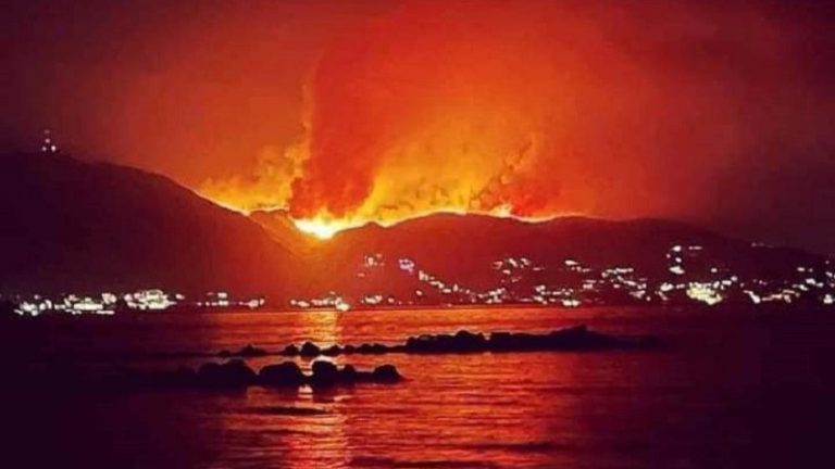 Wildfires still ravaging Rhodes as others erupt on Corfu and Evia