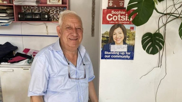 How an election poster for Sydney politician Sophie Cotsis MP ended up in Lesvos