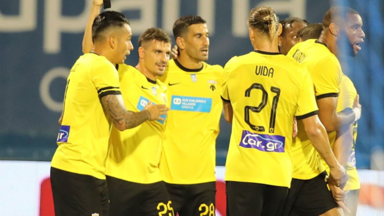 AEK beat Dinamo Zagreb in Champions League 2023