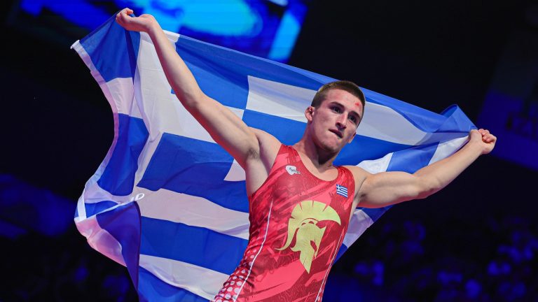 Arionas Kolitsopoulos makes history at U17 World Wrestling Championship