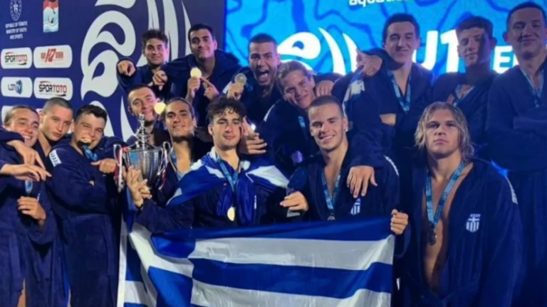 Greece wins first gold medal in water polo at European U17 Championships