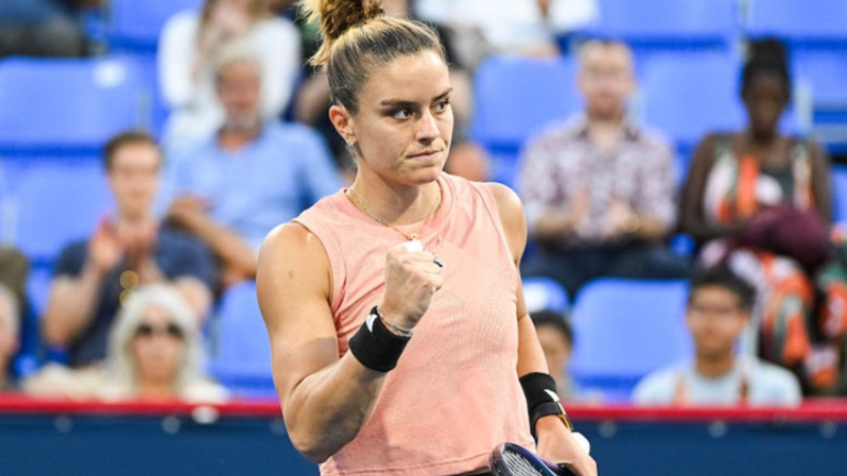 Maria Sakkari beats Sorana Cirstea at Cincinnati Masters