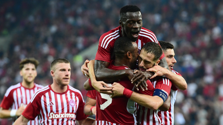 Olympiacos beat Cukaricki 3-1 at Europa League playoffs