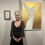 Tracey-Yannopoulos-with-her-work-Liberty