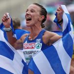 Antigoni Drisbioti takes Bronze for Greece at the World Athletics Championships for 2023.