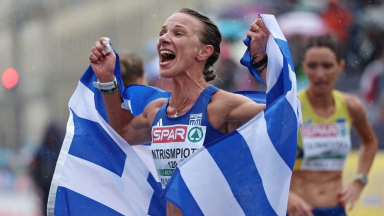 Antigoni Drisbioti takes Bronze for Greece at the World Athletics Championships