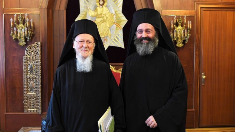 Archbishop Makarios of Australia visits France with Ecumenical Patriarch
