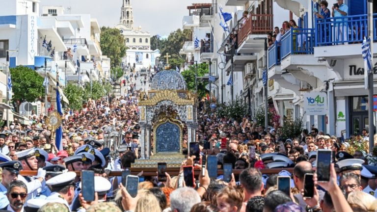 Greece celebrates the Dormition of the Virgin Mary
