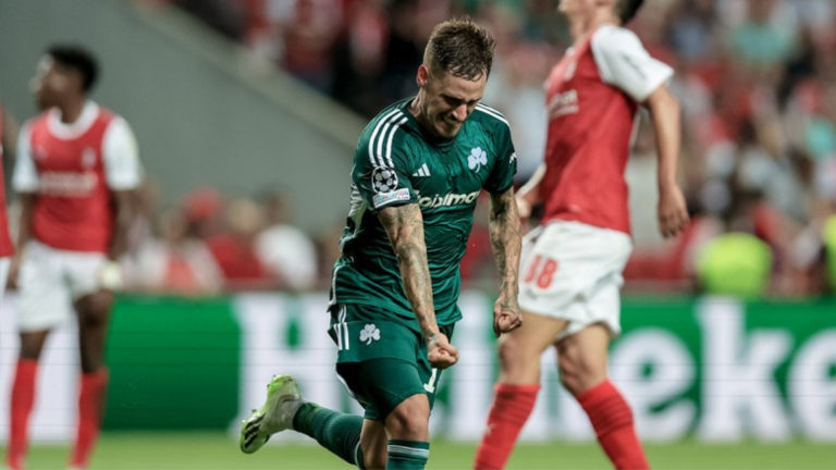 Braga beat Panathinaikos in Champions League play-off