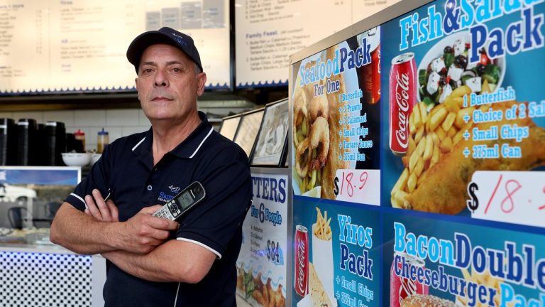 Sammy Klementou at breaking point amid costly prank calls to SA fish and chip shop