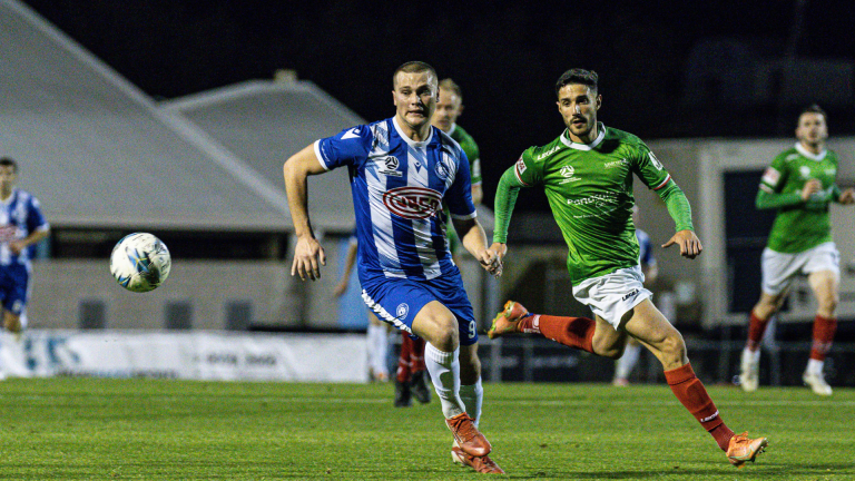 Sydney Olympic FC take victory over arch-rivals Marconi Stallions