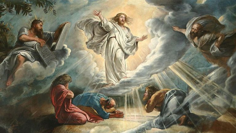 Celebrating the feast day of the Transfiguration of Jesus Christ