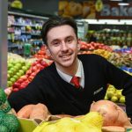 Aristides Tselekidis at work at Foodland. Photo: Naomi Jellicoe.