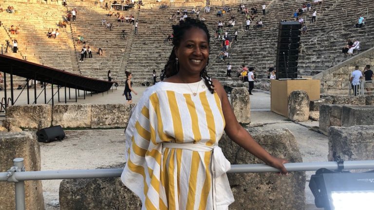 Lady Erica: Jamaican deejay from Melbourne ‘adopted’ by a Greek family on Poros