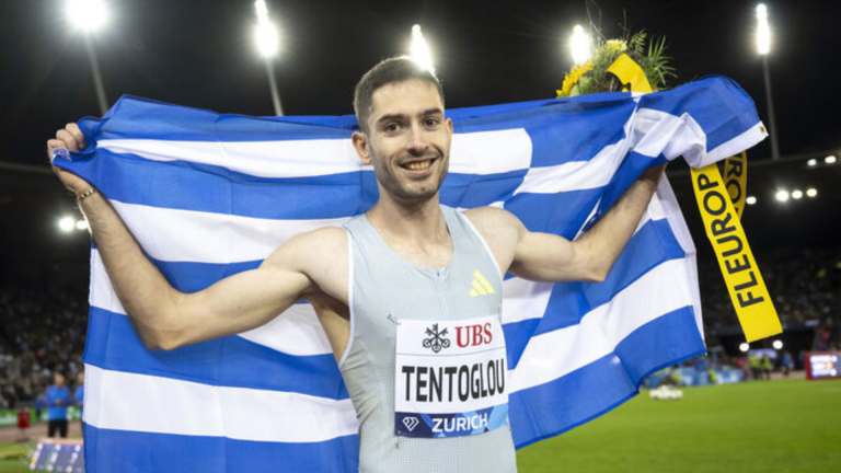 Miltiadis Tentoglou takes gold medal in Diamond League