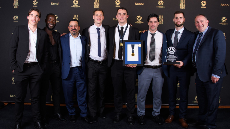 South Melbourne FC awarded at the NPL Victoria Senol Gold Medal Night 2023