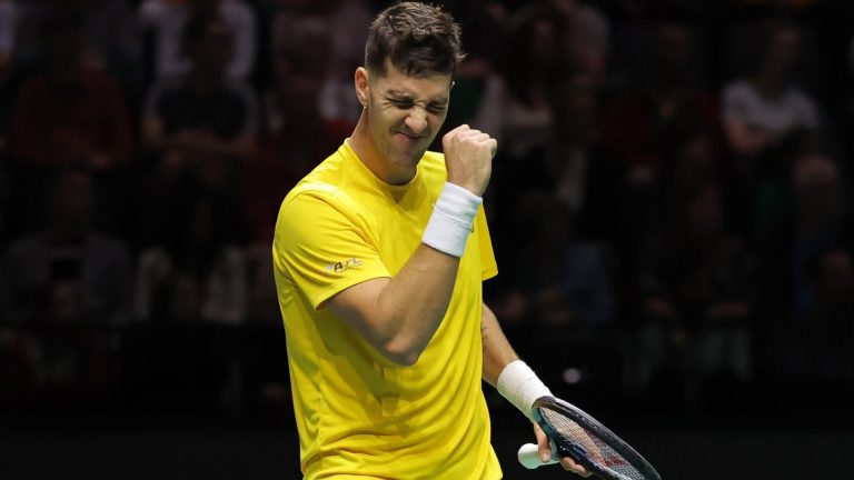 Kokkinakis secures Australia’s win in Davis Cup Finals against Stricker