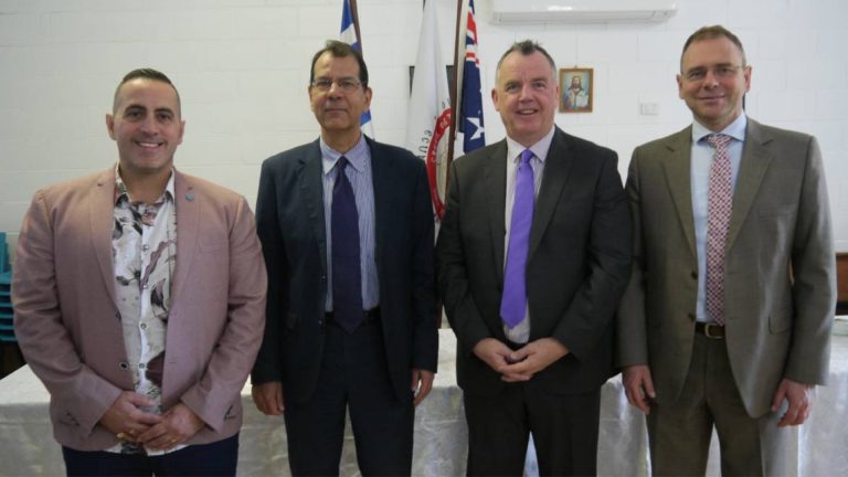 Greek Ambassador Georges Papacostas visits Wagga