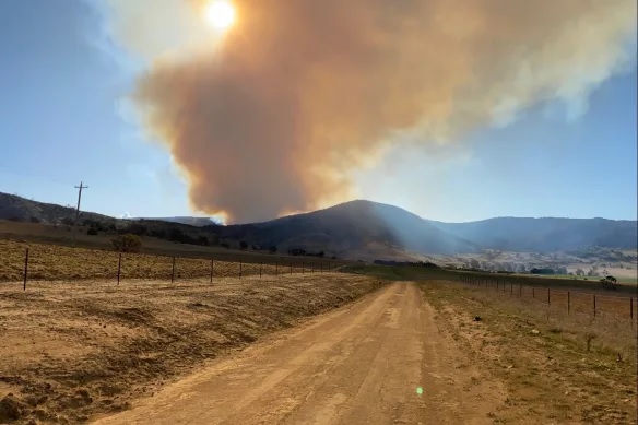 Bushfires in NSW Australia