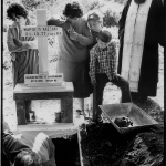 Exhumation, Sykea, Laconia, Greece, 1985 Photo Effy Alexakis.