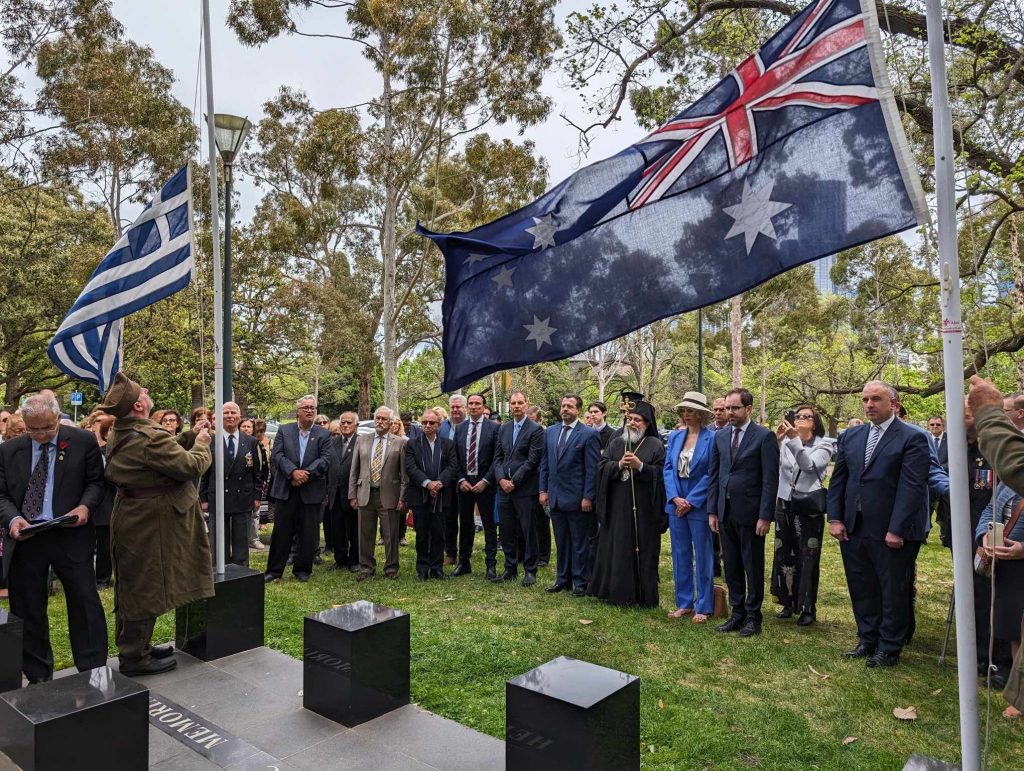 melbourne shrine oxi day