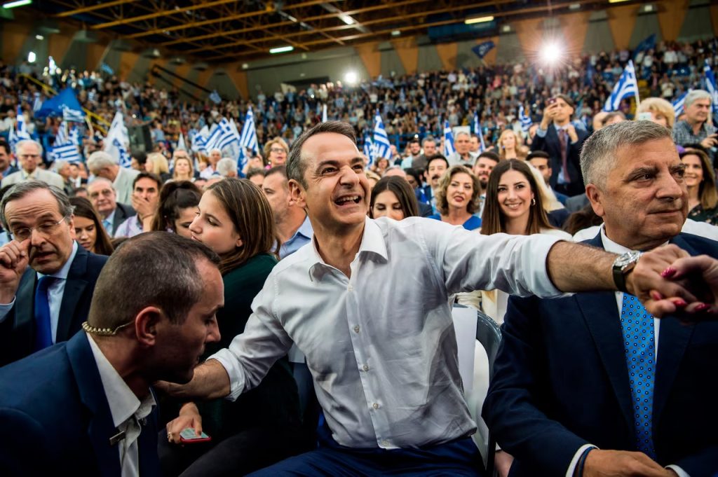 Greek Prime Minister, Kyriakos Mitsotakis