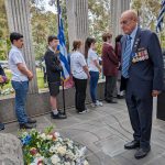 Steve Kyritsis at the memorial