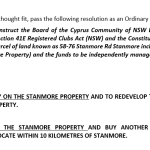 resolution of the cyprus club stay or sell