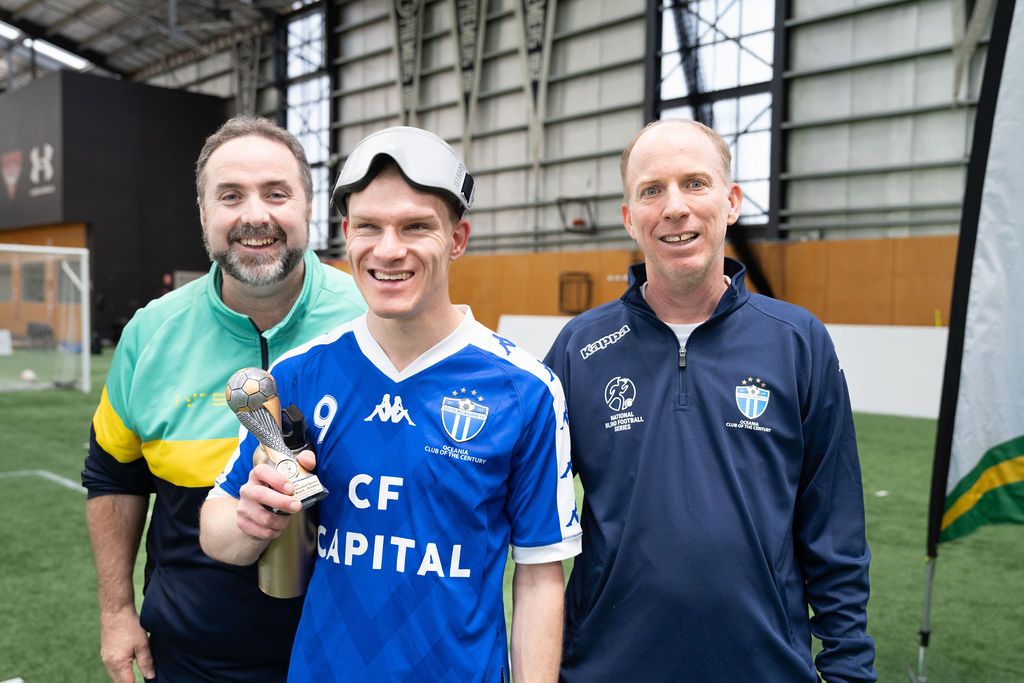 south melbourne blind football series