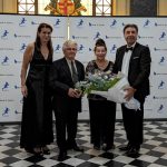 Dina and Kyriakos Amanatidis, the recipients of the Spiro Stamoulis Lifetime Achievement Award.