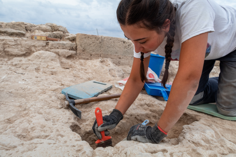 Excavations on Fabrika in Paphos.