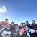 Evelyn Karatzas football game