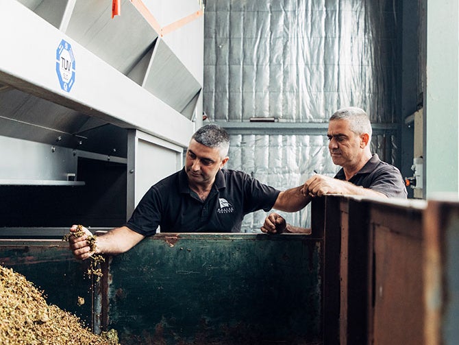 JIm Markeas (left). Photo Australian wine