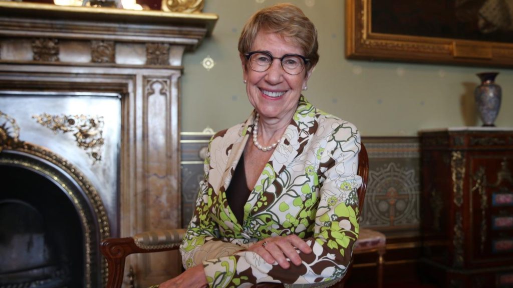 NSW Governor Margaret Beazley. Photo The Australian.