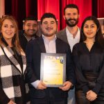 Pallaconian Youth Committee receive awards at Merri-bek Community Ceremony in Melbourne.