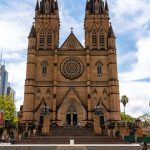 St Mary’s Cathedral in Sydney. Photo Seb Haggett. The Australian.