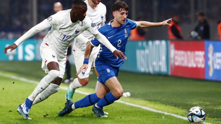 Greece draws with France in Euro 2024 qualifying match