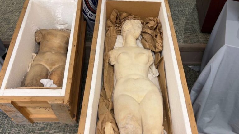 Thirty Greek antiquities repatriated to Greece from the US