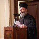 Archbishop Makarios of Australia in Constantinople for launch of his new book. Photo VEMA.