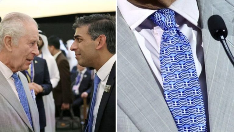 King Charles wears Greek-flag tie amidst UK-Greece dispute over Parthenon Marbles