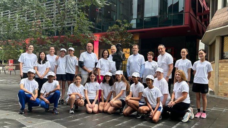 Parramatta students take part in inaugural Martin Children’s Walk