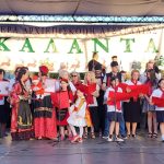 Greek Christmas Carols in Melbourne honouring the late Stelios Tsiolas. Photo Omogeneiatv.