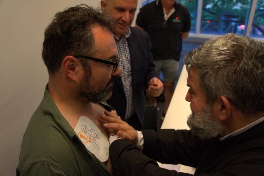 Greek Community of Melbourne hosts defibrillator seminar.