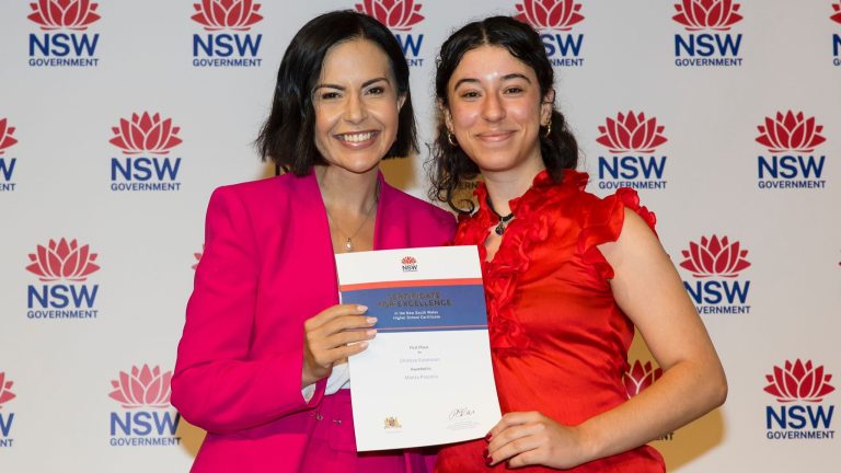 Mietta Paipetis achieves 99.7 ATAR in NSW and tops the state in Chinese Extension