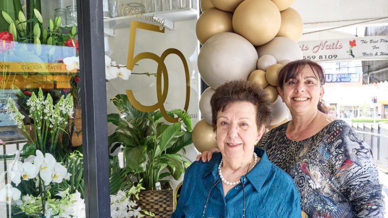 Waratah Florist in Sydney celebrates 50 years of its floral journey