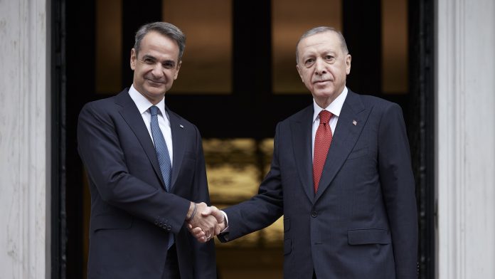 mitsotakis and erdogan greece and turkey