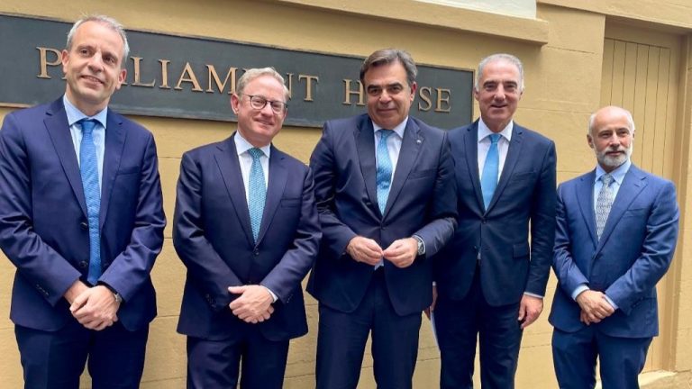 Vice President of European Commission Margaritis Schinas visits Sydney