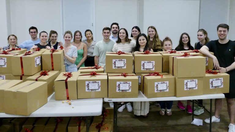 St Nectarios Burwood spreads Christmas cheer to refugee families